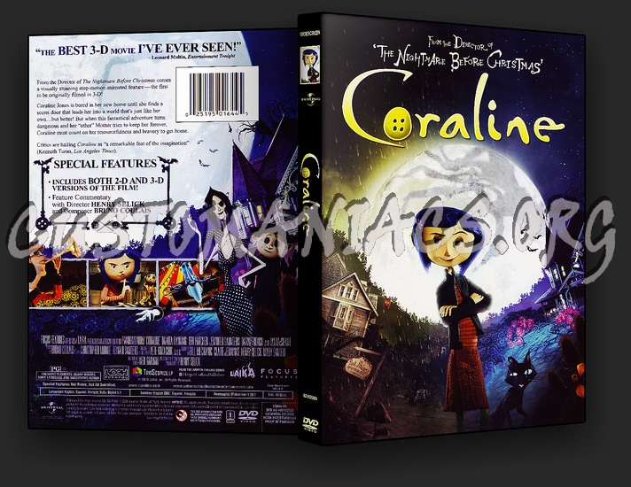 Coraline dvd cover