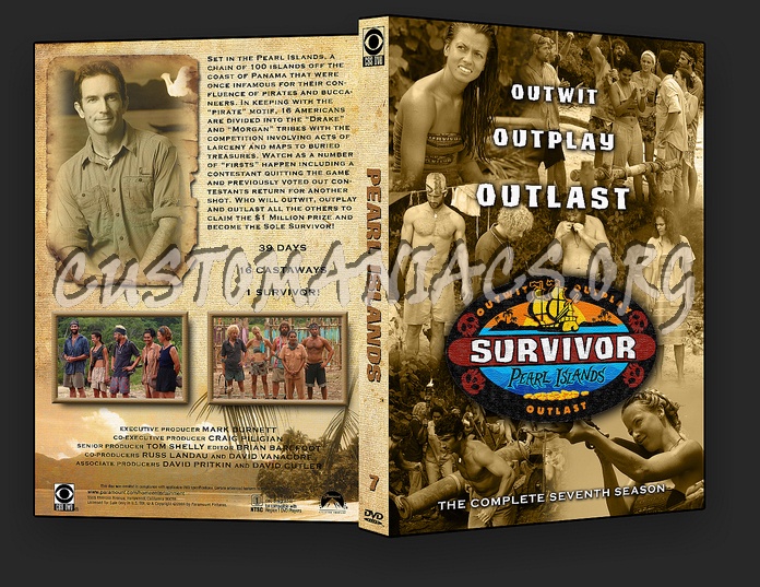 Survivor Pearl Islands - Season 7 dvd cover