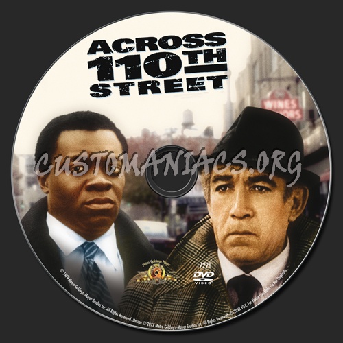 Across 110th Street dvd label