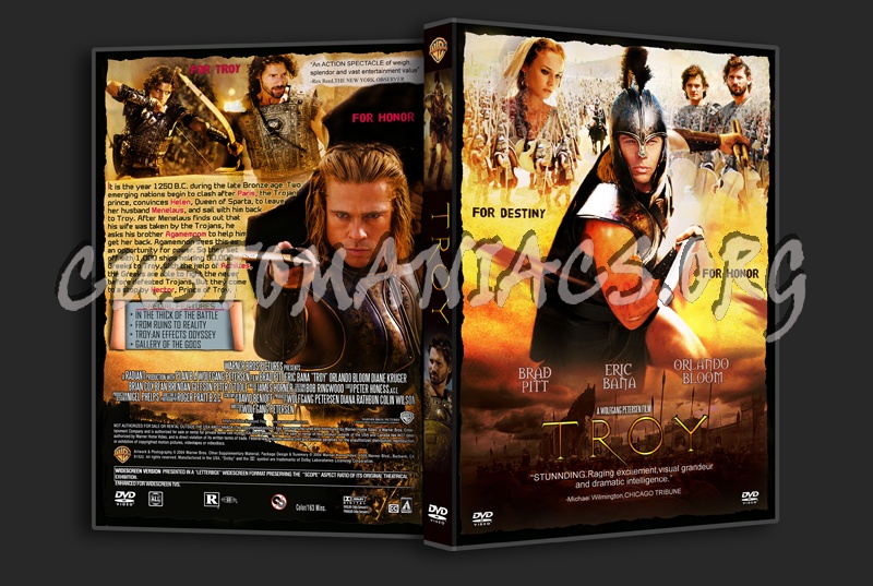 Troy dvd cover