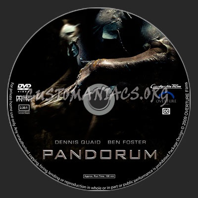 Pandorum dvd label