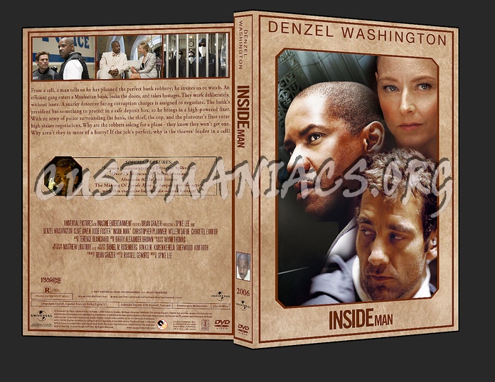 Denzel Washington Collection dvd cover