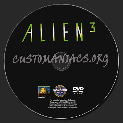 Alien 3 dvd label - DVD Covers & Labels by Customaniacs, id: 79738 free ...