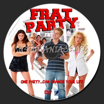 Frat Party dvd label