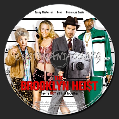 The Brooklyn Heist dvd label