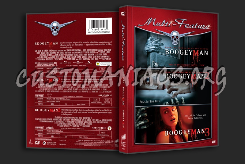 Boogeyman Trilogy dvd cover