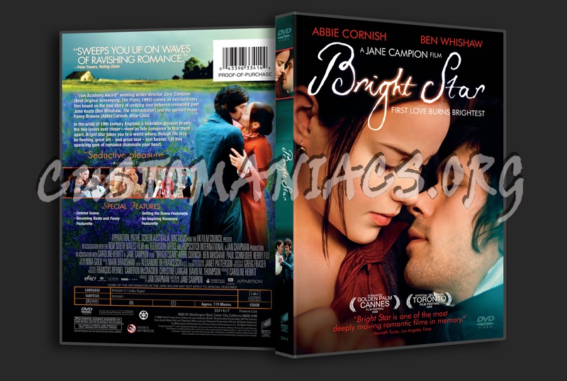 Bright Star dvd cover