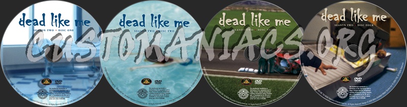 Dead Like Me Season 2 dvd label