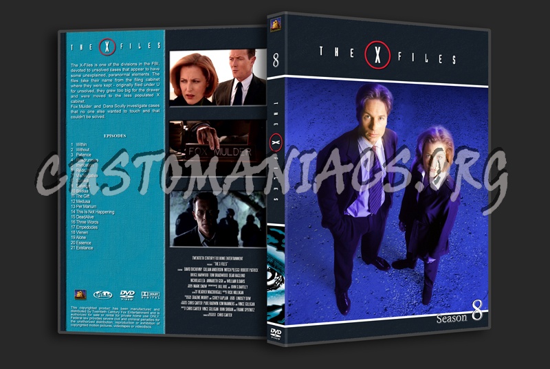 The X-Files Complete Series dvd cover