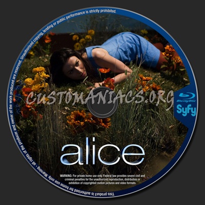 Alice blu-ray label