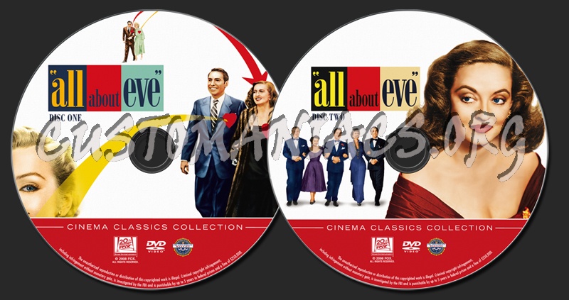 All About Eve dvd label