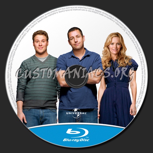 Funny People blu-ray label