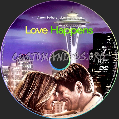 Love Happens dvd label