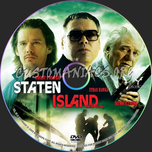 Staten Island dvd label