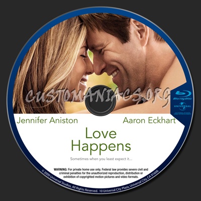 Love Happens blu-ray label