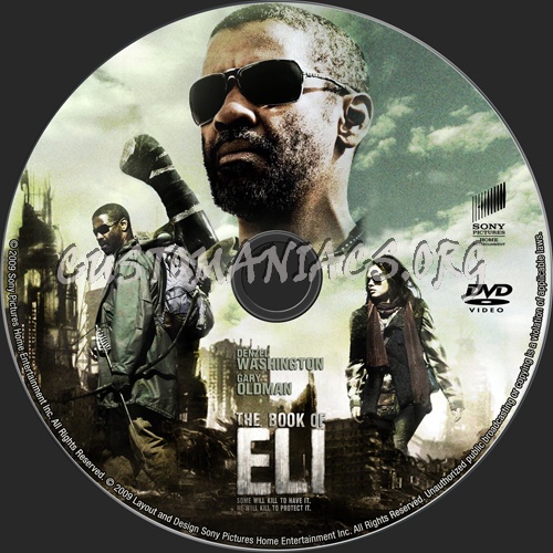 The Book of Eli dvd label