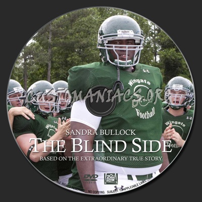 The Blind Side dvd label