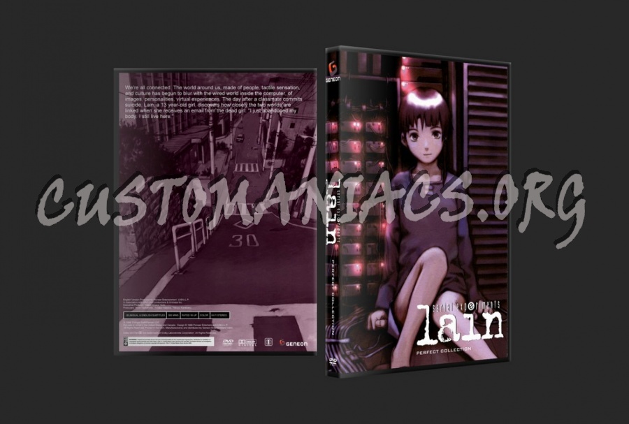 Lain Perfect Collection dvd cover