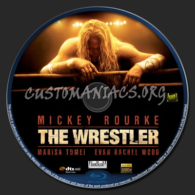 The Wrestler blu-ray label