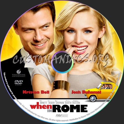 When in Rome dvd label