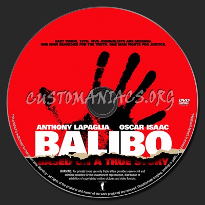 Balibo dvd label