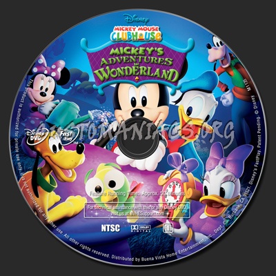 Mickey Mouse Clubhouse: Mickey's Adventures in Wonderland - DVD