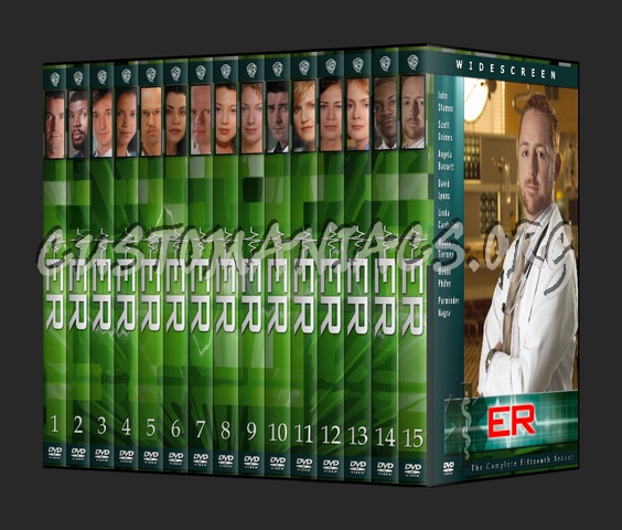 ER Emergency Room dvd cover