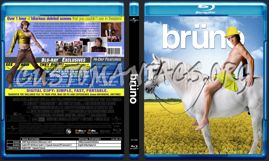 Bruno blu-ray cover