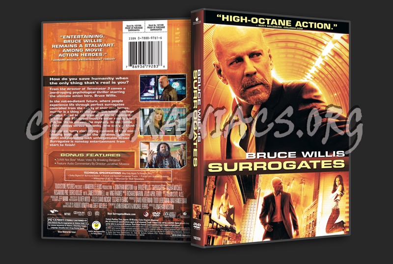 Surrogates dvd cover