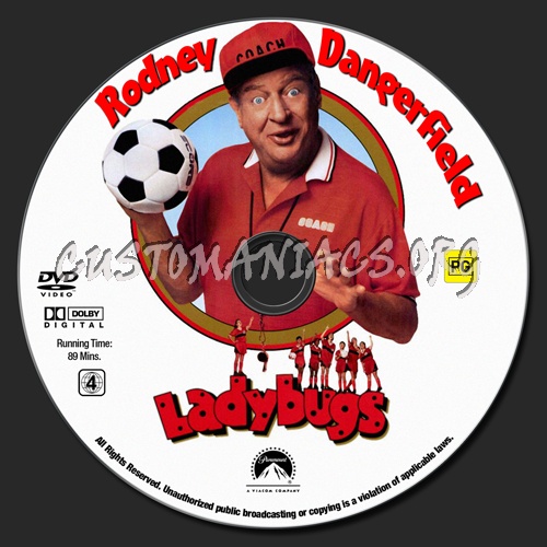 Ladybugs dvd label