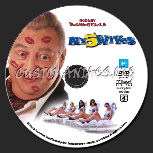 My 5 Wives dvd label