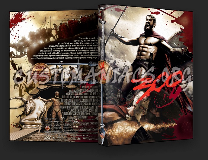 300 dvd cover