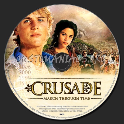 Crusade A March Through Time dvd label