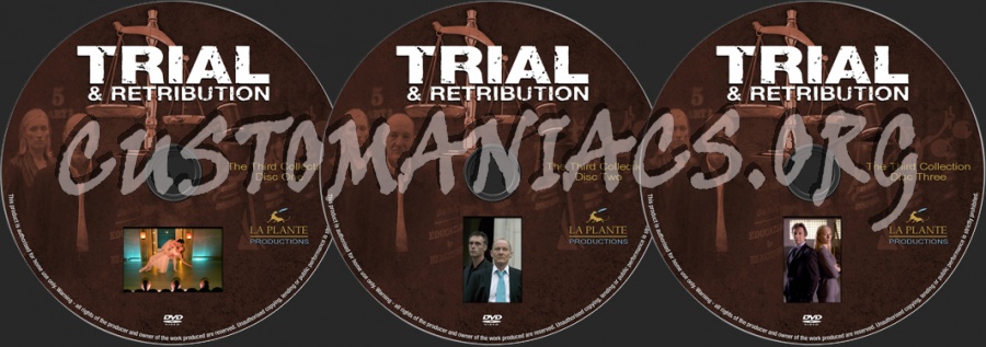 Trial & Retribution The Third Collection dvd label