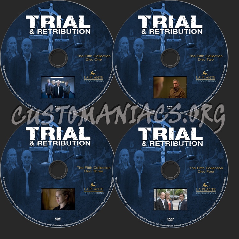 Trial & Retribution The Fifth Collection dvd label