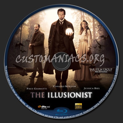 The Illusionist blu-ray label