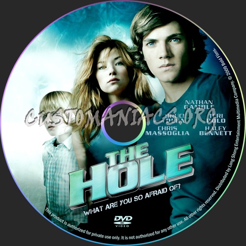 The Hole dvd label