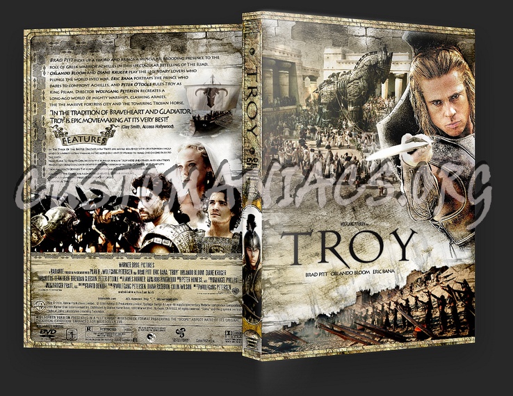 Troy dvd cover