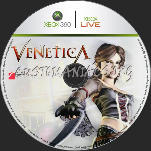 Venetica dvd label