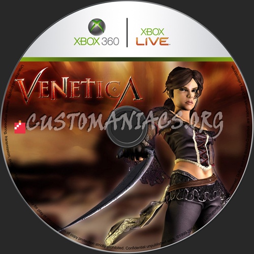 Venetica dvd label