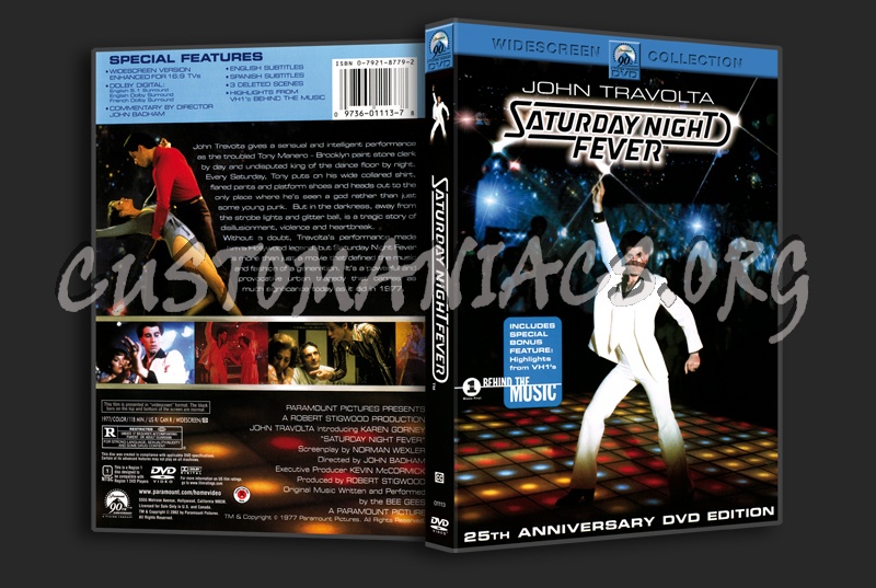 Saturday Night Fever dvd cover