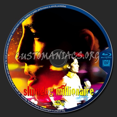 Slumdog Millionaire blu-ray label