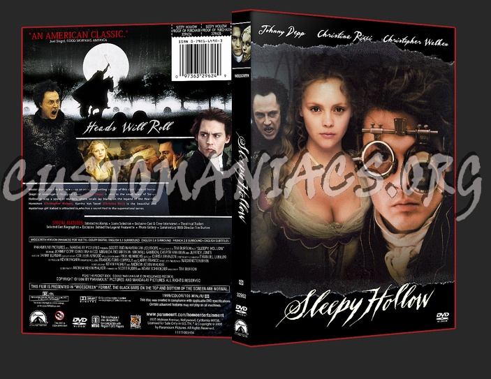 Sleepy Hollow dvd cover