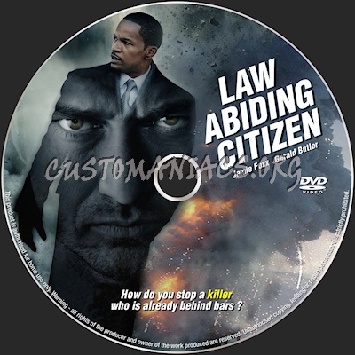 Law Abiding Citizen dvd label