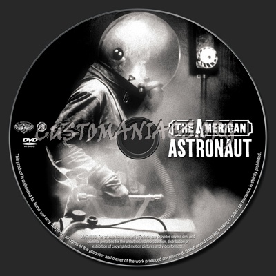 The American Astronaut dvd label