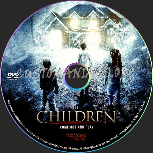 The Children dvd label