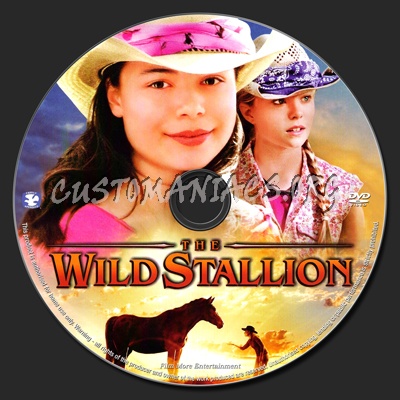 The Wild Stallion dvd label