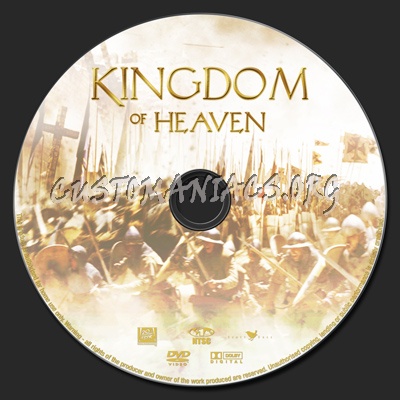 Kingdom of Heaven dvd label