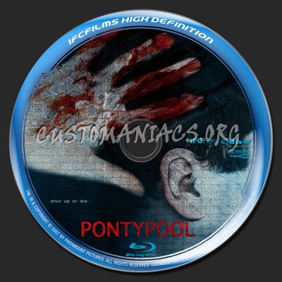 Pontypool blu-ray label