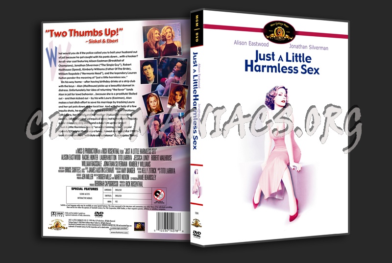 Just a little harmless sex dvd cover